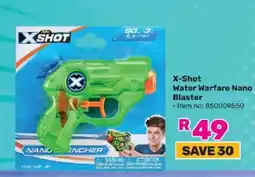 Game X-Shot Water Warfare Nano Blaster offer