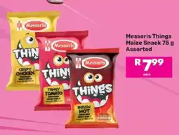Game Messaris Things Maize Snack 75 g Assorted offer