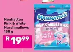 Game Manhattan Pink & White Marshmallows 150 g offer