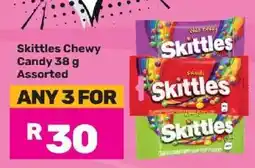 Game Skittles Chewy Candy 38 g Assorted offer