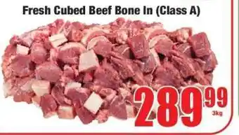 Boxer Fresh Cubed Beef (Bone In) Class A offer