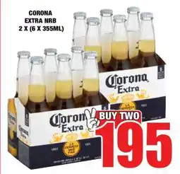 Boxer CORONA EXTRA NRB 2 X (6 X 355ML) offer