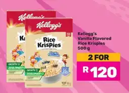 Game Kellogg’s Vanilla Flavored Rice Krispies 500 g offer