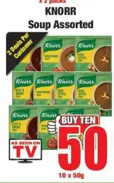 Boxer KNORR Soup Assorted offer