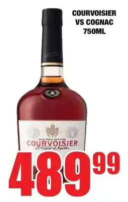 Boxer COURVOISIER VS COGNAC 750ML offer