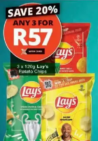 Checkers Lay's Potato Chips offer