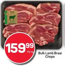 Pick n Pay Bulk Lamb Braai Chops offer