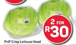 Pick n Pay PnP Crisp Lettuce Head offer