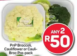 Pick n Pay PnP Broccoli, Cauliflower or Cauli-Broc Pre-pack offer