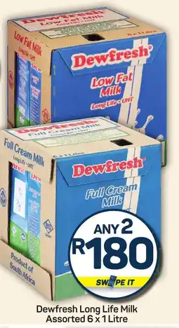 Pick n Pay Dewfresh Long Life Milk Assorted offer