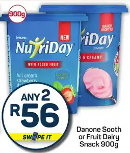 Pick n Pay Danone Sooth or Fruit Dairy Snack offer