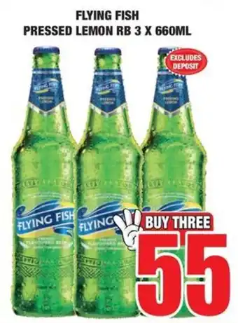 Boxer Liquors Flying fish pressed lemon rb offer