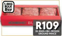 OBC Meat & Chicken Obc frozen ground mince offer