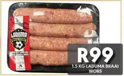 OBC Meat & Chicken Laduma braai wors offer