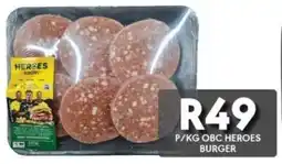 OBC Meat & Chicken Obc heroes burger offer
