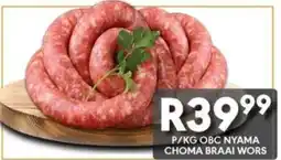 OBC Meat & Chicken Obc nyama choma braai wors offer