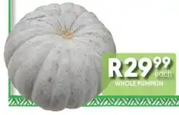 OBC Meat & Chicken Whole pumpkin offer