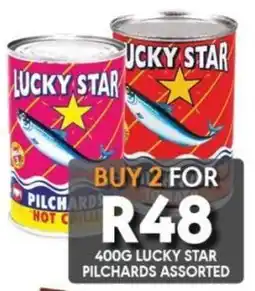 OBC Meat & Chicken Lucky star pilchards assorted offer