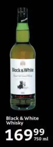 Oxford Freshmarket Black & White Whisky offer