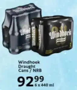 Oxford Freshmarket Windhoek Draught Cans/ NRB offer