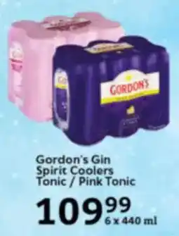 Oxford Freshmarket Gordon's Gin Spirit Coolers Tonic/ Pink Tonic offer