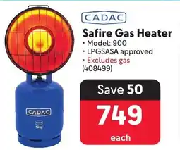 Makro CADAC Safire Gas Heater offer