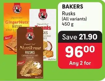 Makro BAKERS Rusks offer