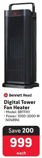 Makro Bennett Read Digital Tower Fan Heater offer