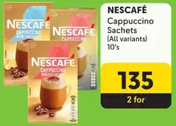 Makro NESCAFÉ Cappuccino Sachets offer
