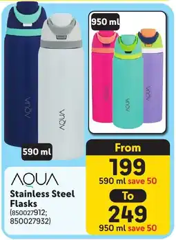 Makro Aqua Stainless Steel Flask offer