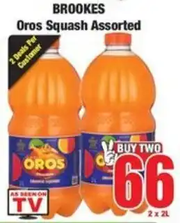 Boxer Superstores BROOKES Oros Squash Assorted offer
