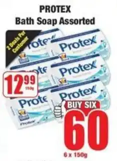 Boxer Superstores PROTEX Bath Soap Assorted offer