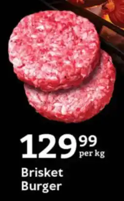 Oxford Freshmarket Brisket Burger offer