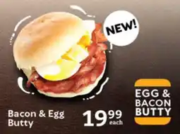 Oxford Freshmarket Bacon & Egg Butty offer