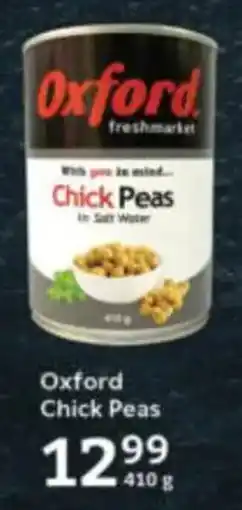 Oxford Freshmarket Oxford Chick Peas offer