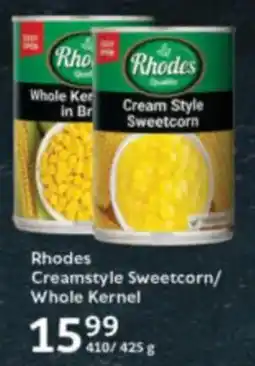 Oxford Freshmarket Rhodes Creamstyle Sweetcorn/ Whole Kernel offer