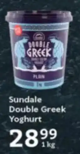 Oxford Freshmarket Sundale Double Greek Yoghurt offer