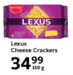 Oxford Freshmarket Lexus Cheese Crackers offer