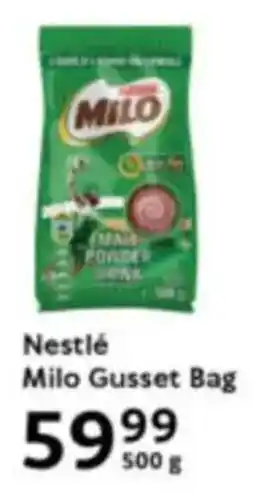 Oxford Freshmarket Nestlé Milo Gusset Bag offer