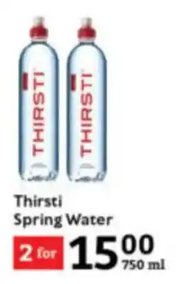 Oxford Freshmarket Thirsti Spring Water offer