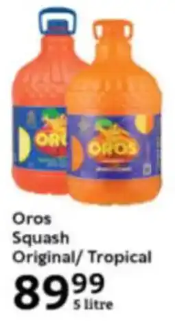 Oxford Freshmarket Oros Squash Original/ Tropical offer