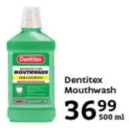 Oxford Freshmarket Dentitex Mouthwash offer
