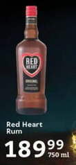 Oxford Freshmarket Red Heart Rum offer