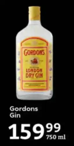 Oxford Freshmarket Gordons Gin offer