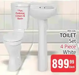 KitKat Cash and Carry Toilet Set White offer