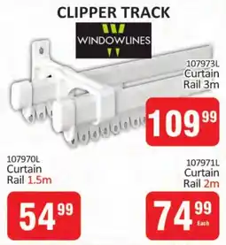 KitKat Cash and Carry Clipper Track Curtain Rail offer