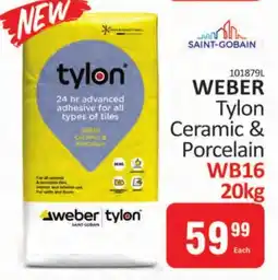 KitKat Cash and Carry Weber Tylon Ceramic & Porcelain WB16 offer