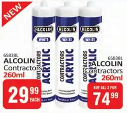 KitKat Cash and Carry ALCOLIN Contractors offer