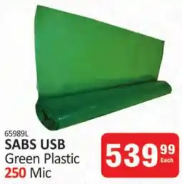 KitKat Cash and Carry SABS USB Green Plastic 250 Mic offer