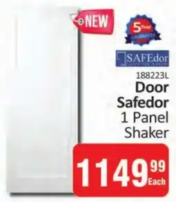 KitKat Cash and Carry Safedor Door 1 Panel Shaker offer